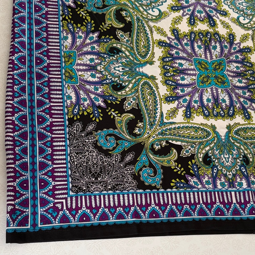 Chicos Dress Size 3, Paisley Stretch - Picture 13 of 13